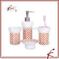 S/4 porcelain bathroom accessories for home use